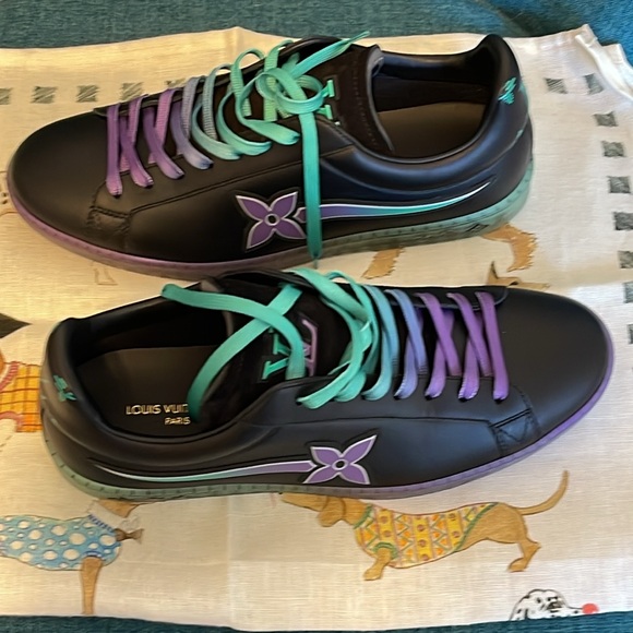 Louis Vuitton ombré incredible Luxembourg sneaker shoes - Picture 5 of 15